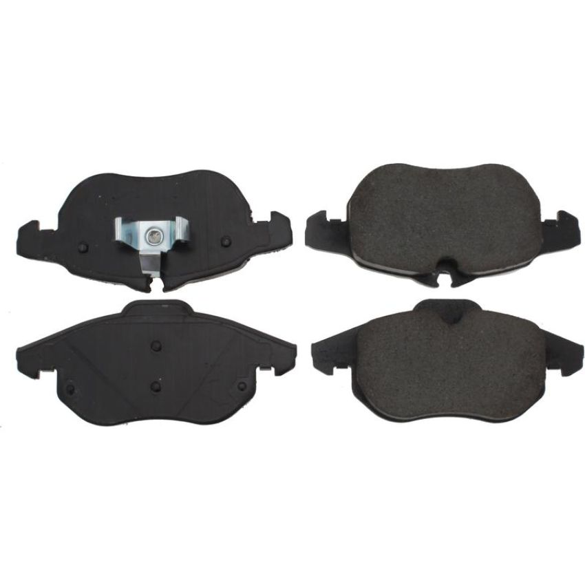 CENTRIC PARTS 105.09721 Posi Quiet Ceramic Brake Pads with Shims and Hardware