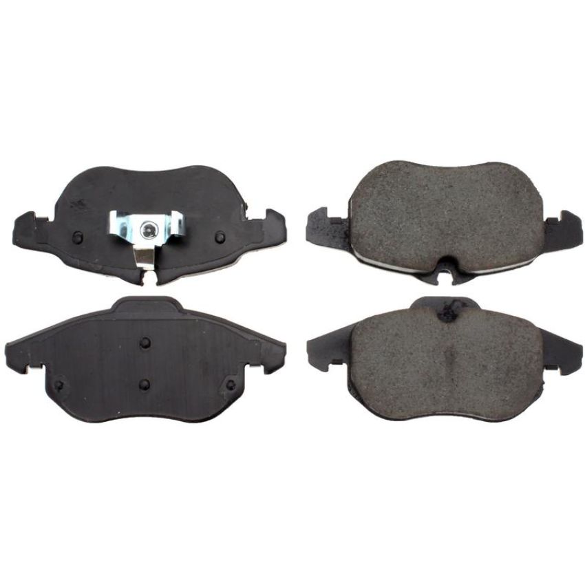 CENTRIC PARTS 105.09722 Posi Quiet Ceramic Brake Pads with Shims and Hardware
