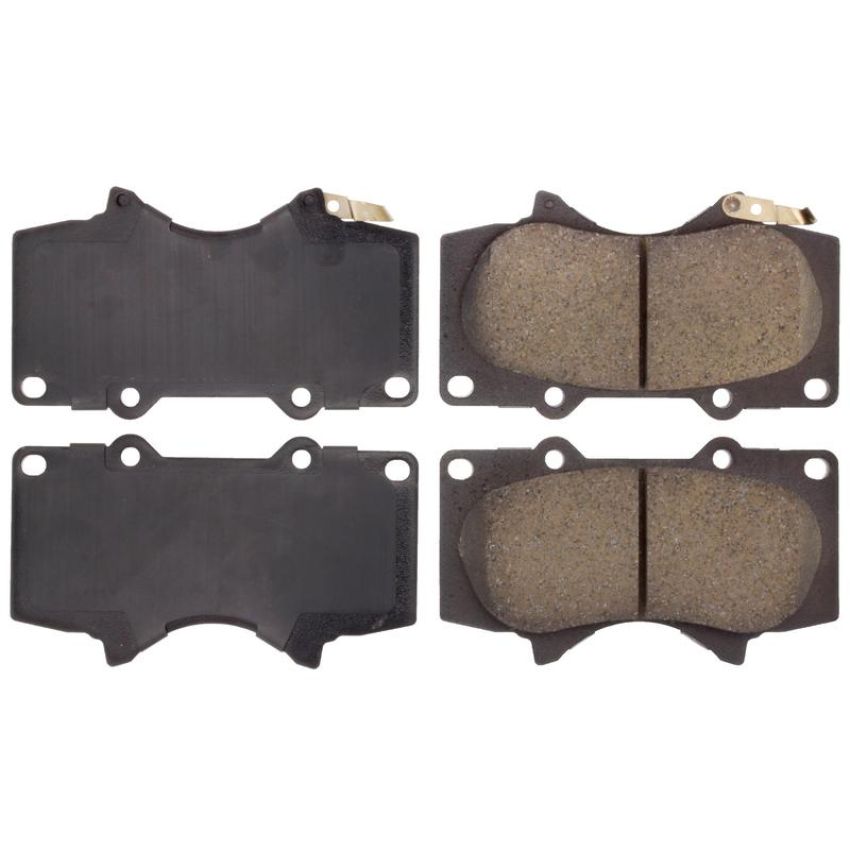 CENTRIC PARTS 105.09761 Posi Quiet Ceramic Brake Pads with Shims and Hardware