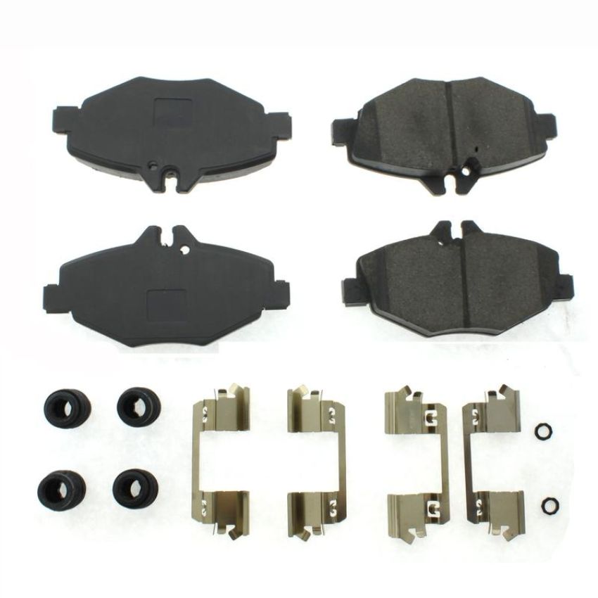 CENTRIC PARTS 105.09870 Posi Quiet Ceramic Brake Pads with Shims and Hardware