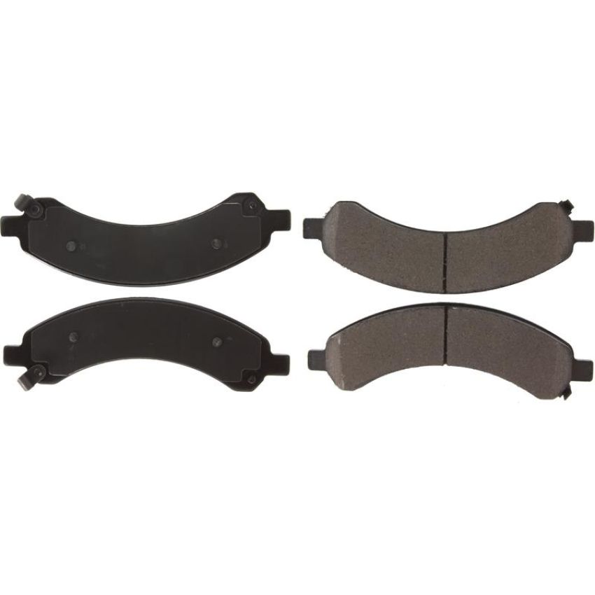 CENTRIC PARTS 105.09890 Posi Quiet Ceramic Brake Pads with Shims and Hardware