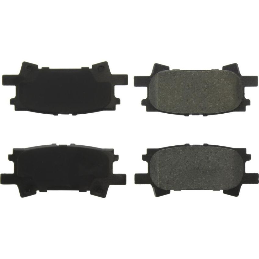 CENTRIC PARTS 105.09960 Posi Quiet Ceramic Brake Pads with Shims and Hardware