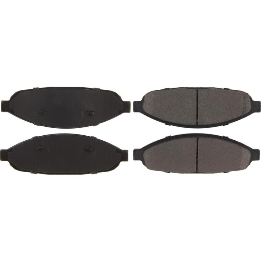 CENTRIC PARTS 105.09970 Posi Quiet Ceramic Brake Pads with Shims and Hardware