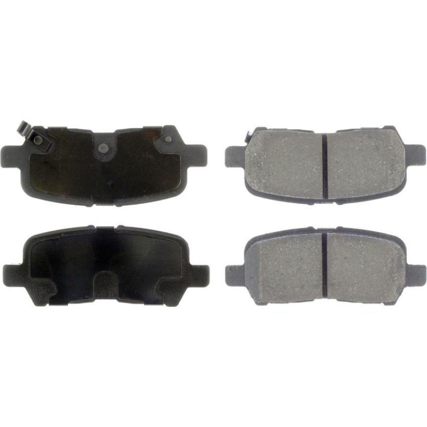 CENTRIC PARTS 105.09990 Posi Quiet Ceramic Brake Pads with Shims and Hardware