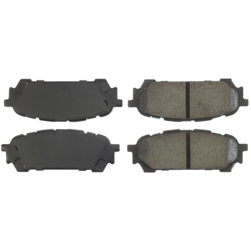 CENTRIC PARTS 105.10040 Posi Quiet Ceramic Brake Pads with Shims and Hardware
