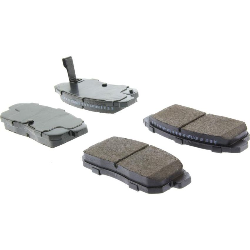 CENTRIC PARTS 105.10080 Posi Quiet Ceramic Brake Pads with Shims and Hardware