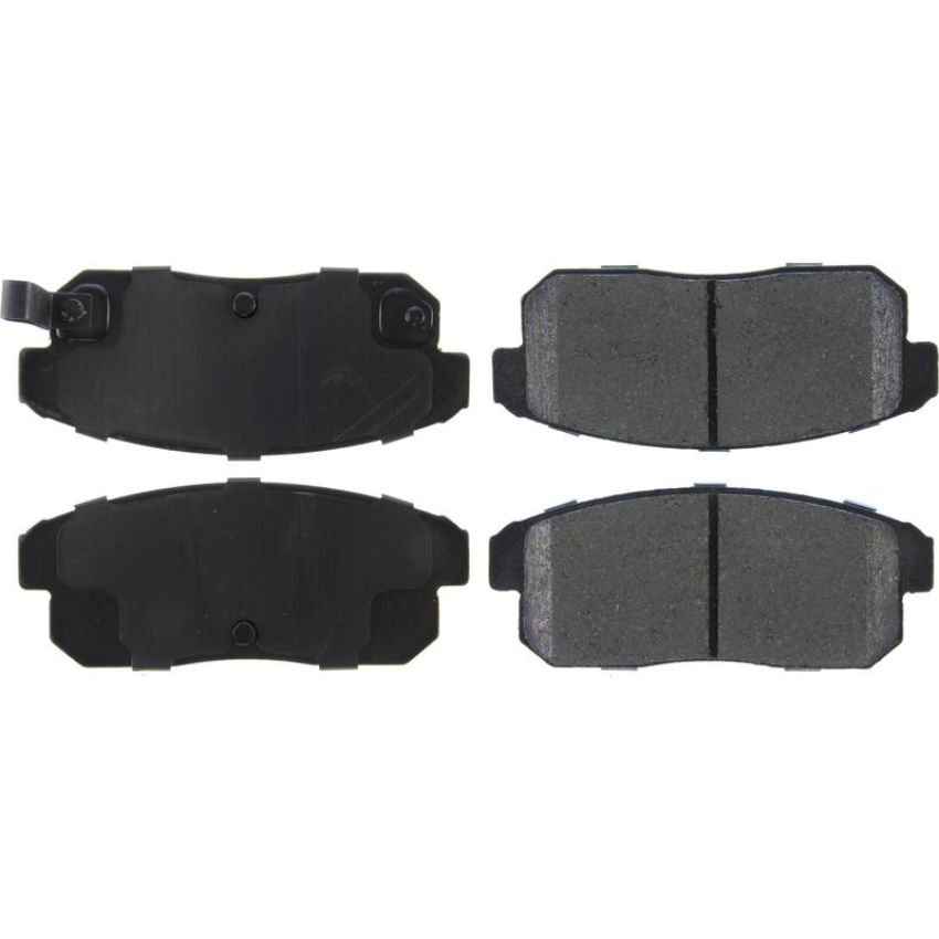 CENTRIC PARTS 105.10080 Posi Quiet Ceramic Brake Pads with Shims and Hardware