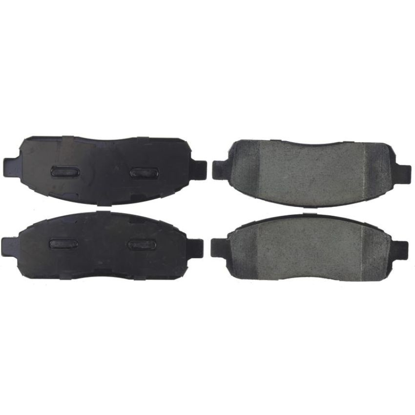 CENTRIC PARTS 105.10110 Posi Quiet Ceramic Brake Pads with Shims and Hardware