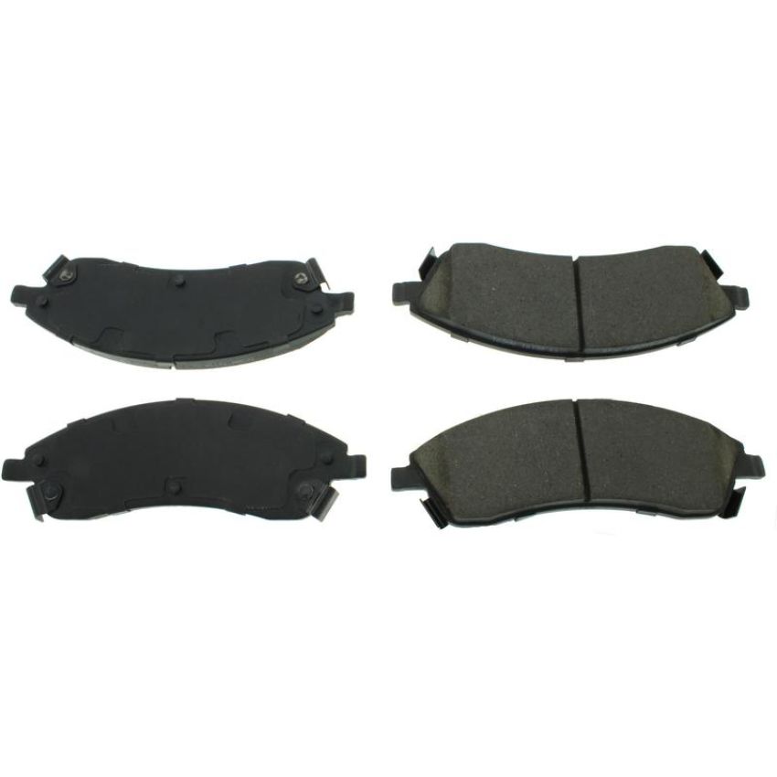 CENTRIC PARTS 105.10190 Posi Quiet Ceramic Brake Pads with Shims and Hardware