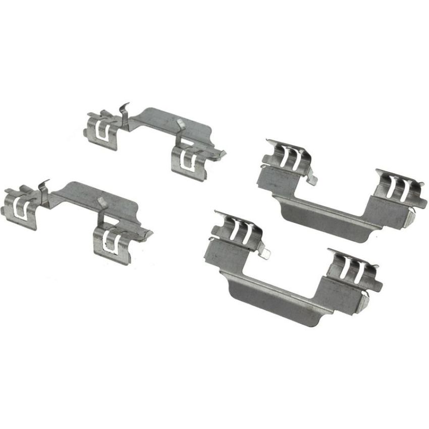 CENTRIC PARTS 105.10200 Posi Quiet Ceramic Brake Pads with Shims and Hardware