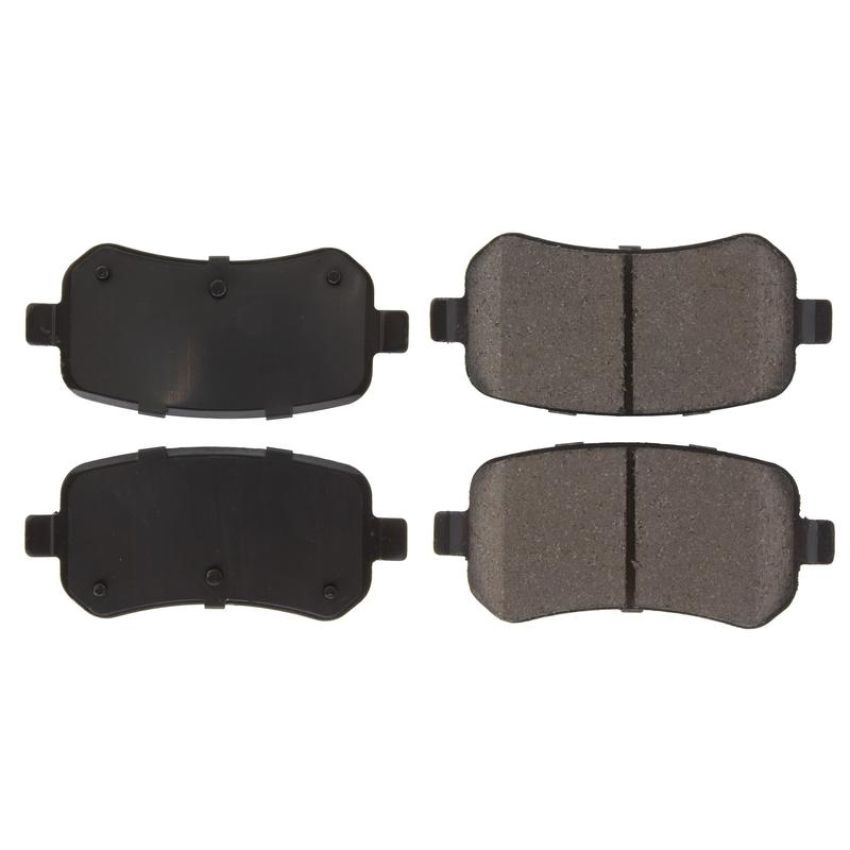 CENTRIC PARTS 105.10210 Posi Quiet Ceramic Brake Pads with Shims and Hardware