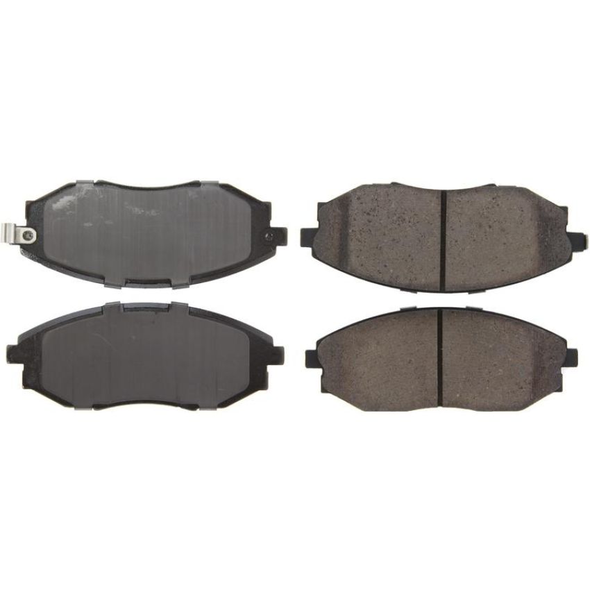 CENTRIC PARTS 105.10310 Posi Quiet Ceramic Brake Pads with Shims and Hardware