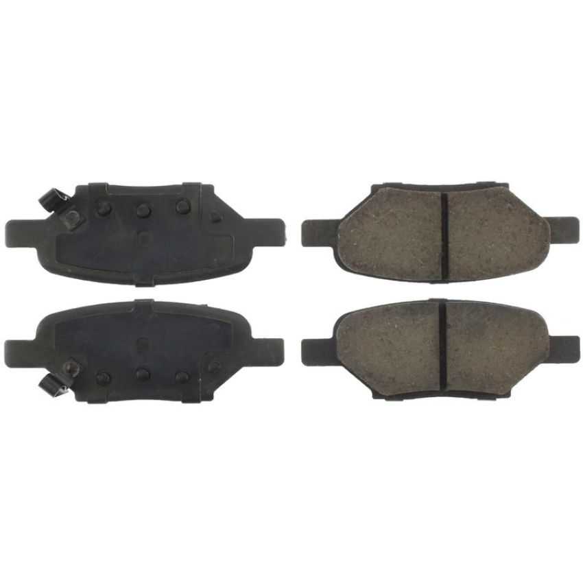 CENTRIC PARTS 105.10330 Posi Quiet Ceramic Brake Pads with Shims and Hardware