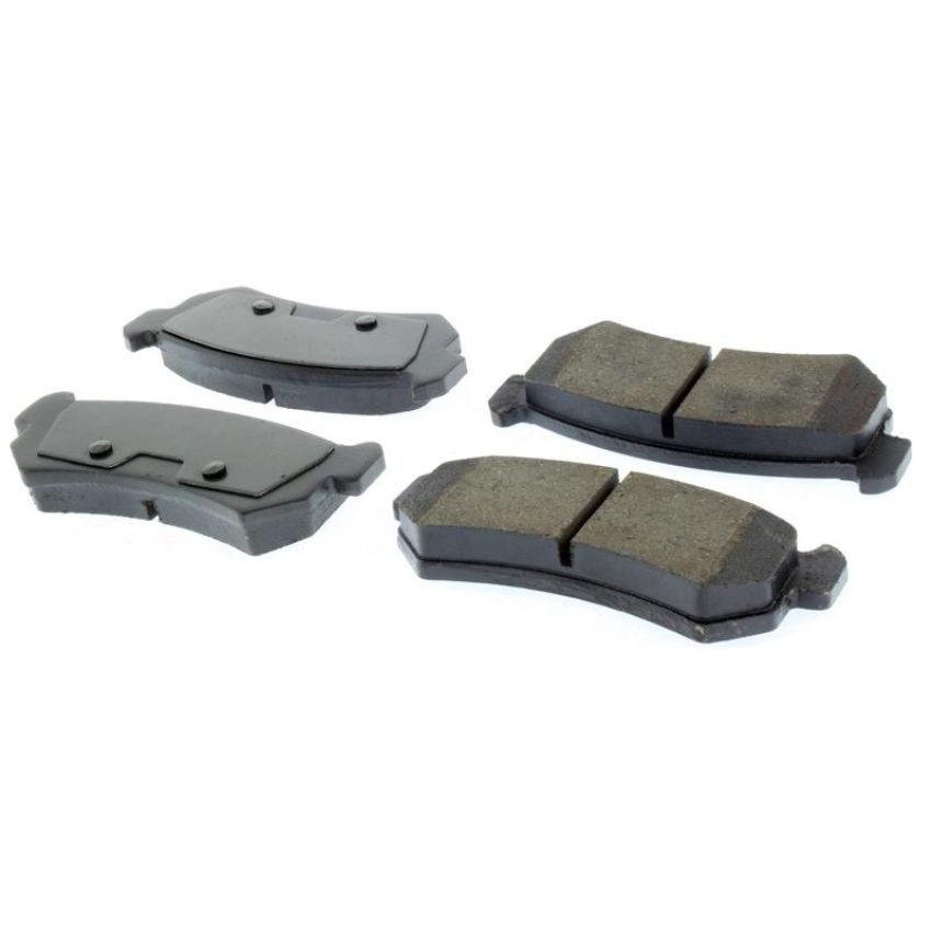 CENTRIC PARTS 105.10360 Posi Quiet Ceramic Brake Pads with Shims and Hardware