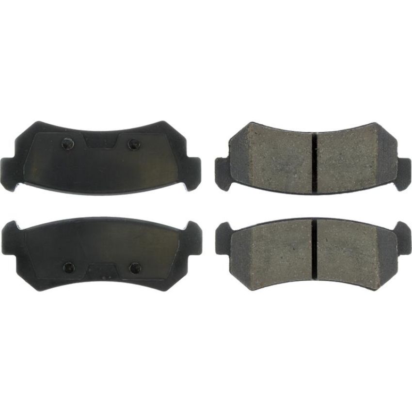 CENTRIC PARTS 105.10360 Posi Quiet Ceramic Brake Pads with Shims and Hardware