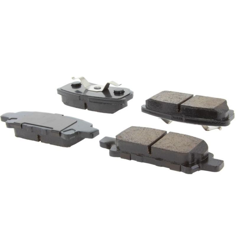 CENTRIC PARTS 105.10370 Posi Quiet Ceramic Brake Pads with Shims and Hardware
