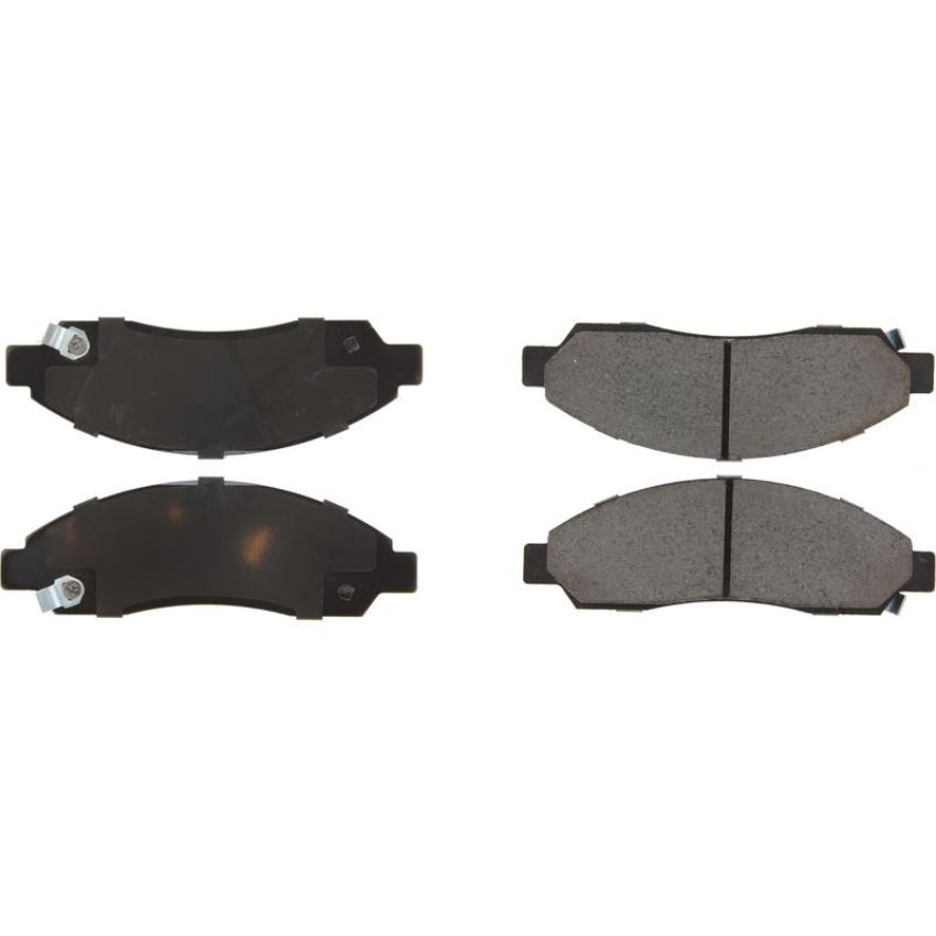 CENTRIC PARTS 105.10390 Posi Quiet Ceramic Brake Pads with Shims and Hardware