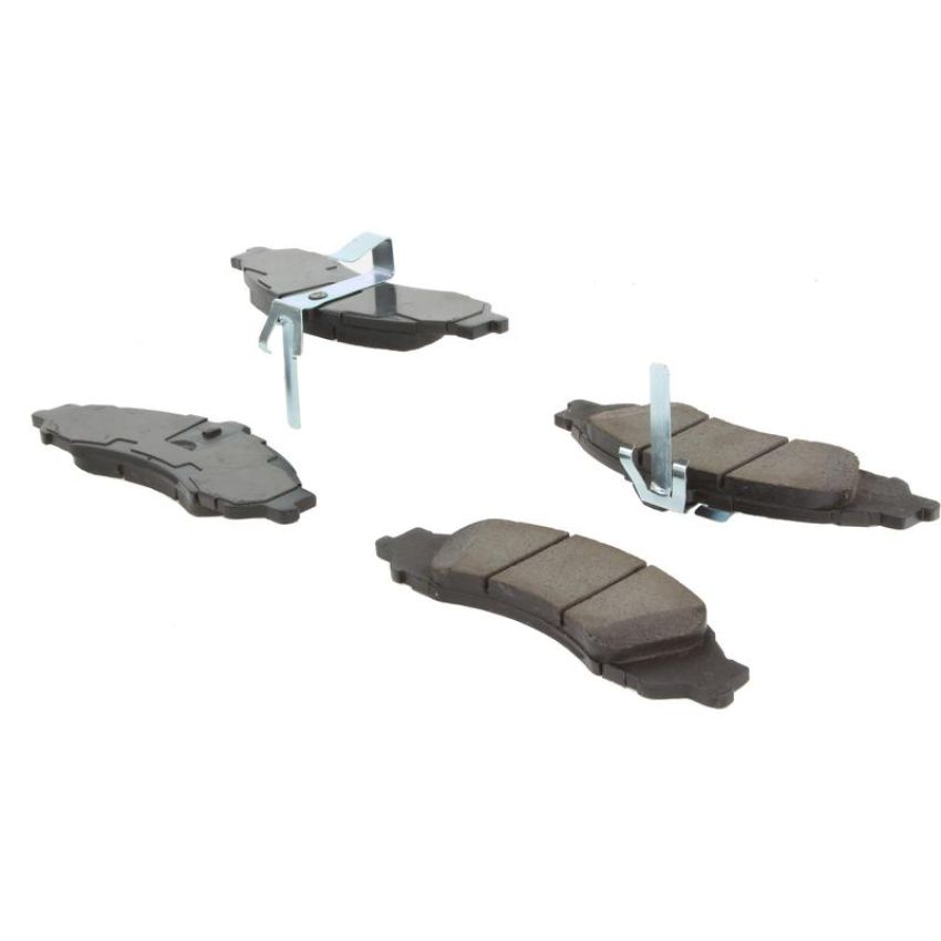 CENTRIC PARTS 105.10430 Posi Quiet Ceramic Brake Pads with Shims and Hardware