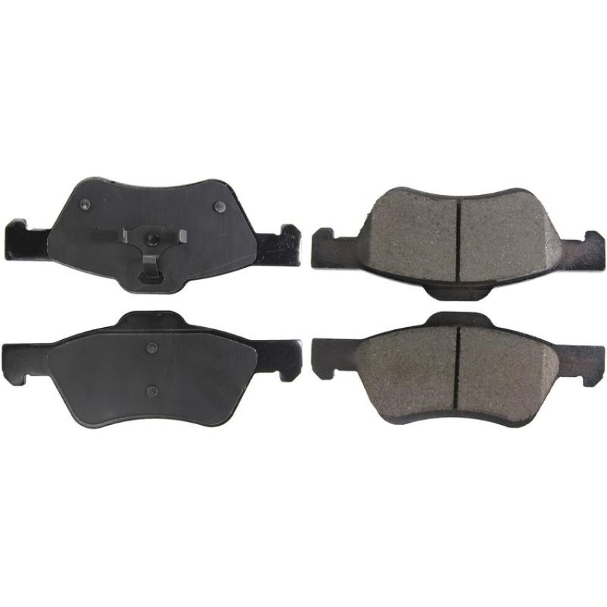 CENTRIC PARTS 105.10473 Posi Quiet Ceramic Brake Pads with Shims and Hardware