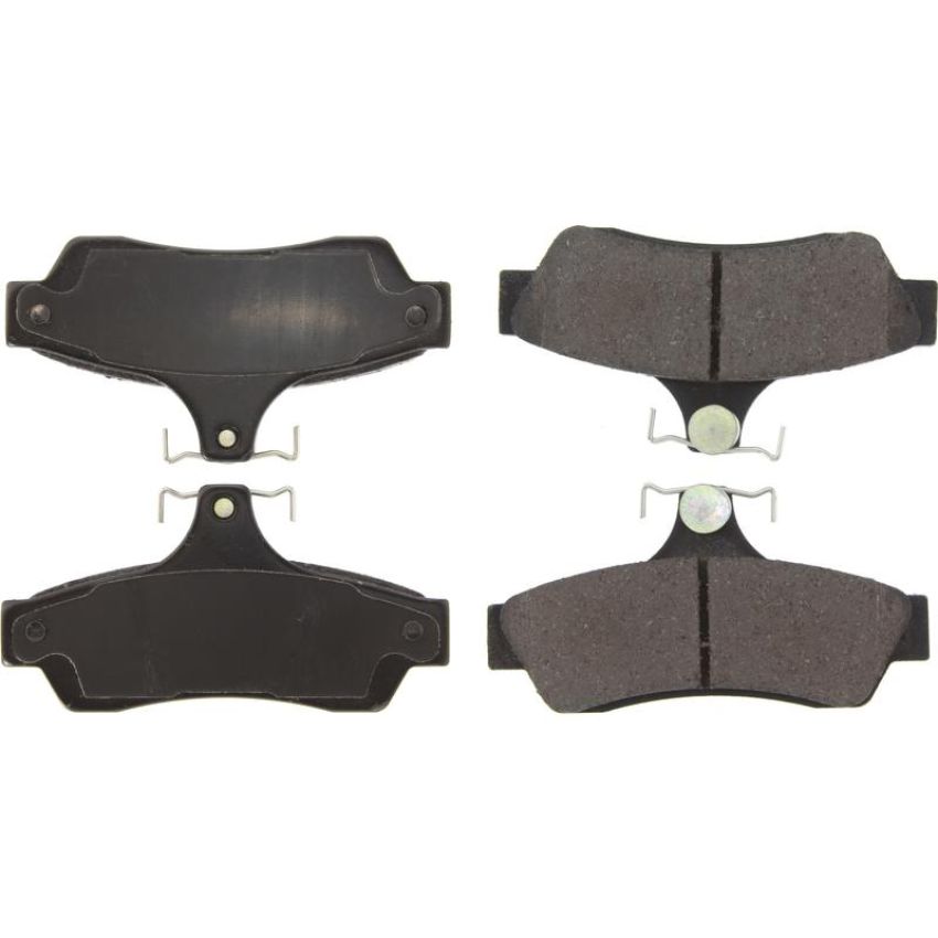 CENTRIC PARTS 105.10480 Posi Quiet Ceramic Brake Pads with Shims