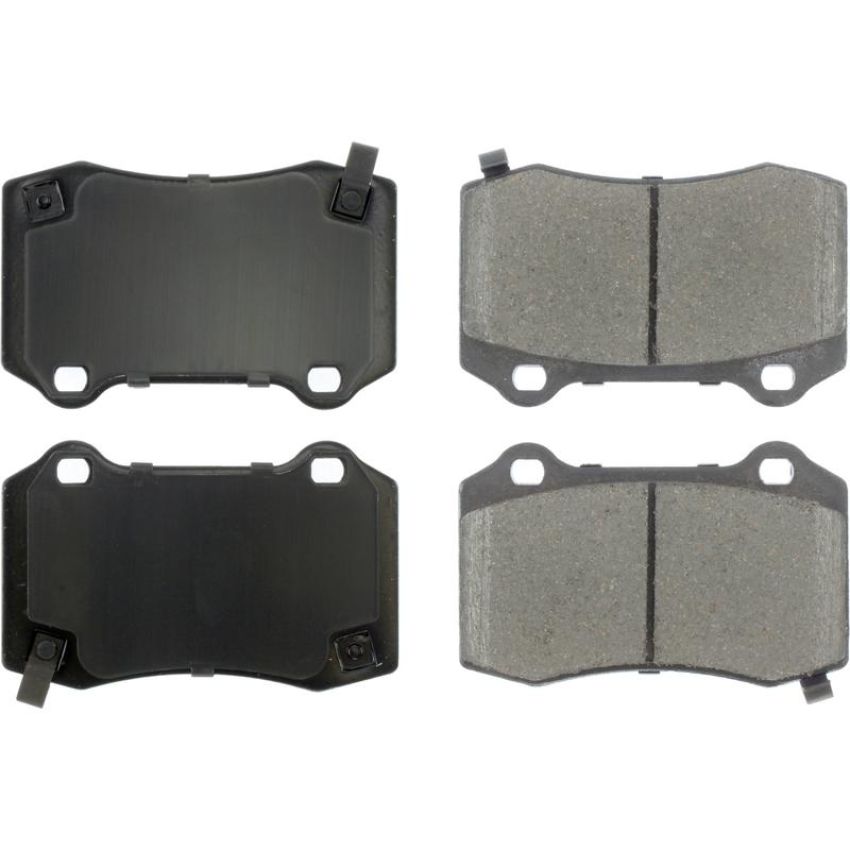 CENTRIC PARTS 105.10530 Posi Quiet Ceramic Brake Pads with Shims and Hardware