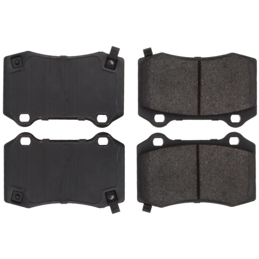 CENTRIC PARTS 105.10531 Posi Quiet Ceramic Brake Pads with Shims and Hardware
