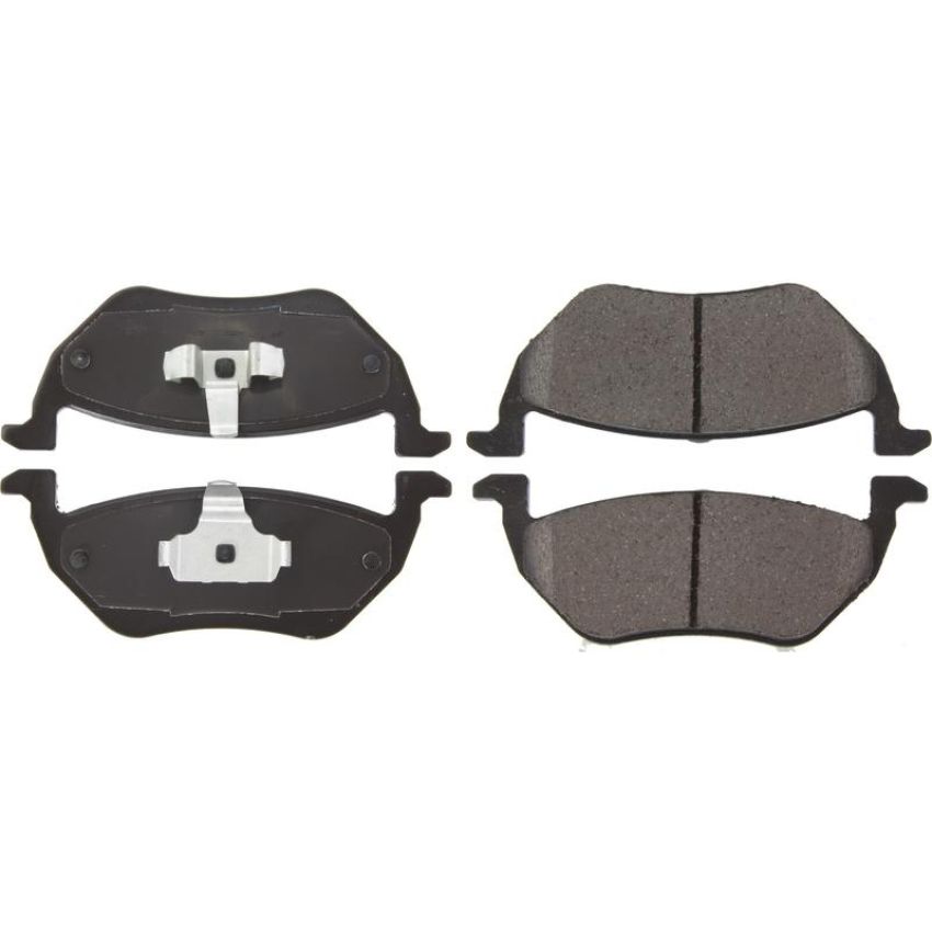 CENTRIC PARTS 105.10550 Posi Quiet Ceramic Brake Pads with Shims