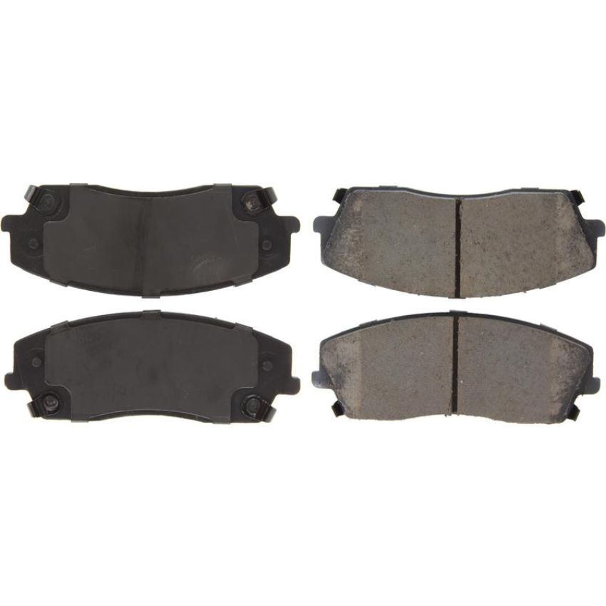 CENTRIC PARTS 105.10560 Posi Quiet Ceramic Brake Pads with Shims and Hardware