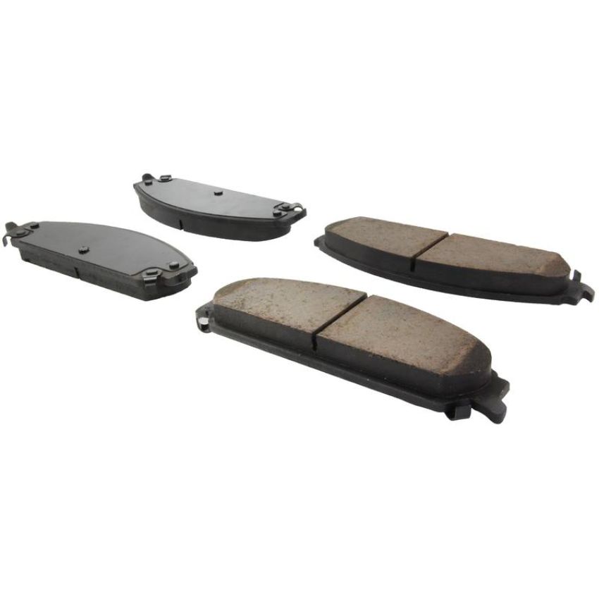 CENTRIC PARTS 105.10580 Posi Quiet Ceramic Brake Pads with Shims and Hardware
