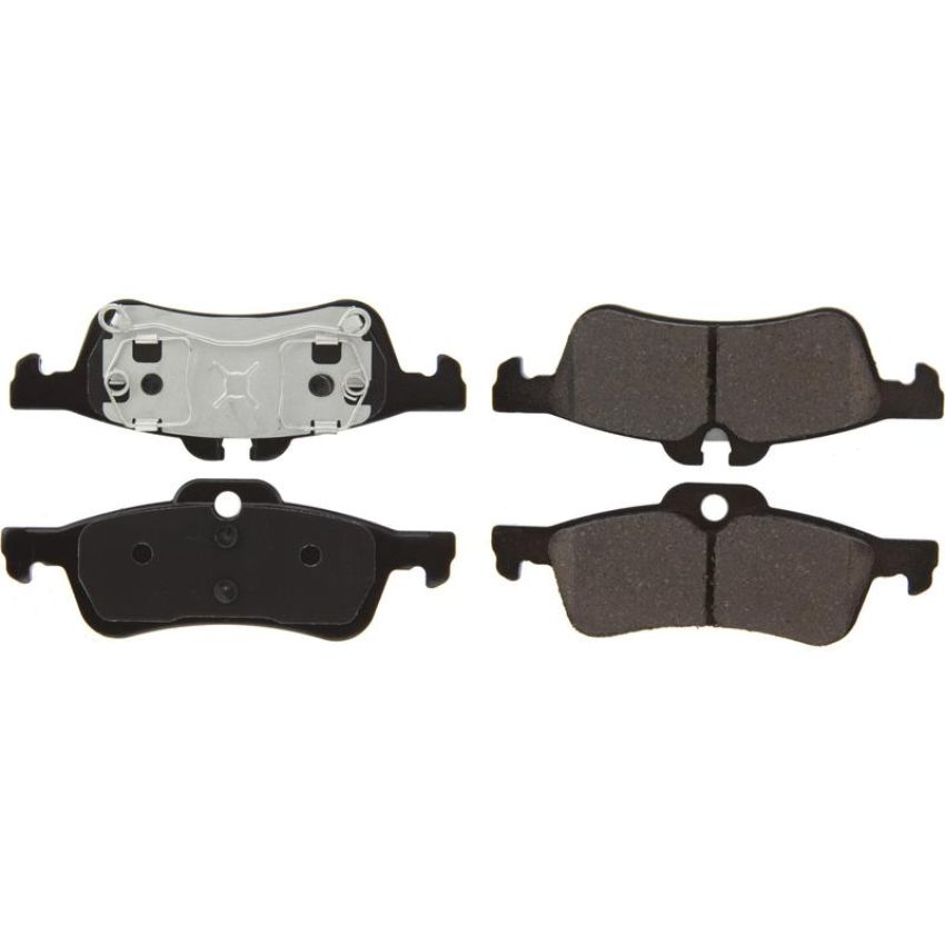 CENTRIC PARTS 105.10600 Posi Quiet Ceramic Brake Pads with Shims and Hardware