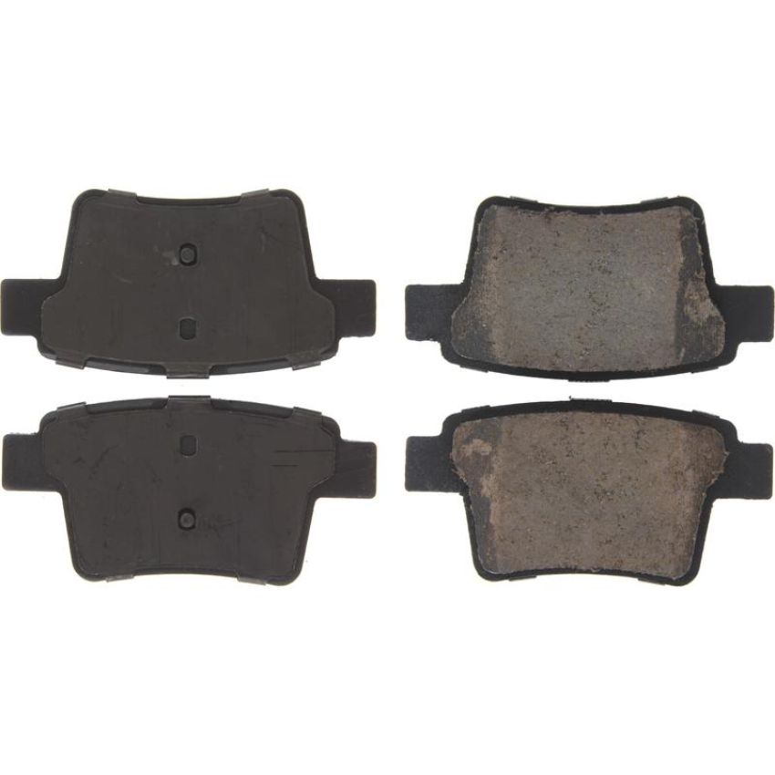 CENTRIC PARTS 105.10710 Posi Quiet Ceramic Brake Pads with Shims and Hardware