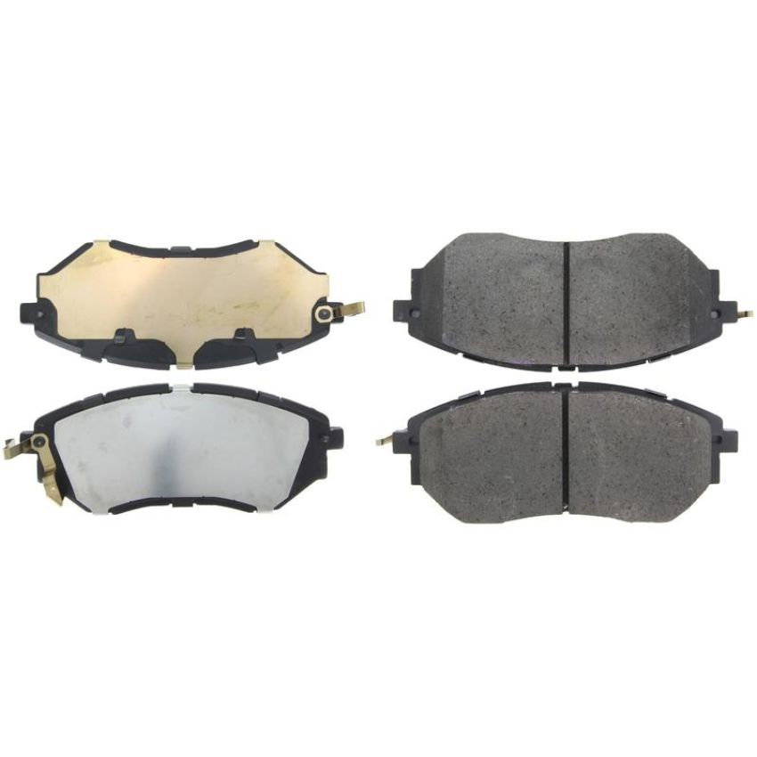 CENTRIC PARTS 105.10781 Posi Quiet Ceramic Brake Pads with Shims and Hardware