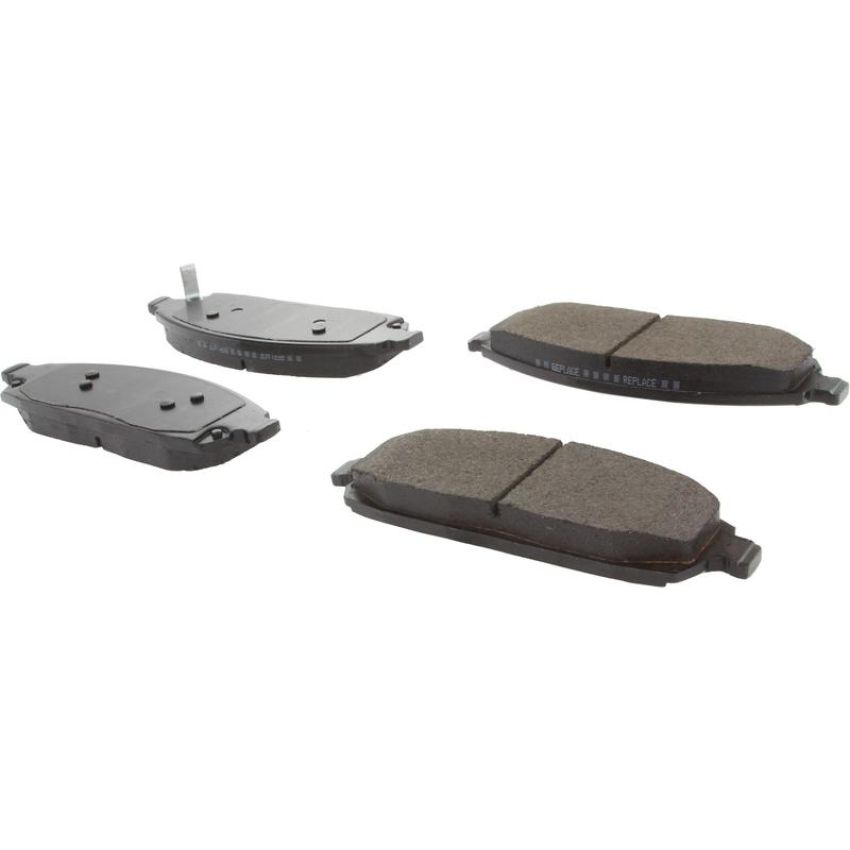 CENTRIC PARTS 105.10800 Posi Quiet Ceramic Brake Pads with Shims and Hardware