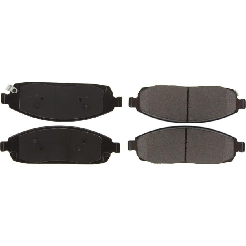 CENTRIC PARTS 105.10800 Posi Quiet Ceramic Brake Pads with Shims and Hardware