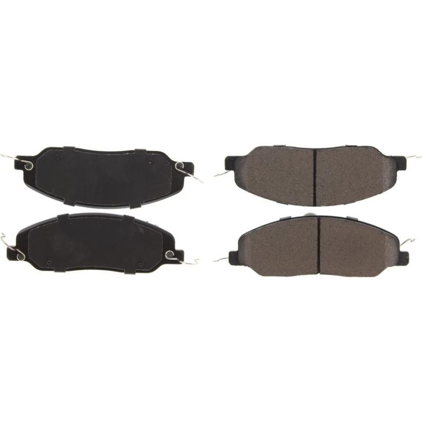CENTRIC PARTS 105.10810 Posi Quiet Ceramic Brake Pads with Shims and Hardware