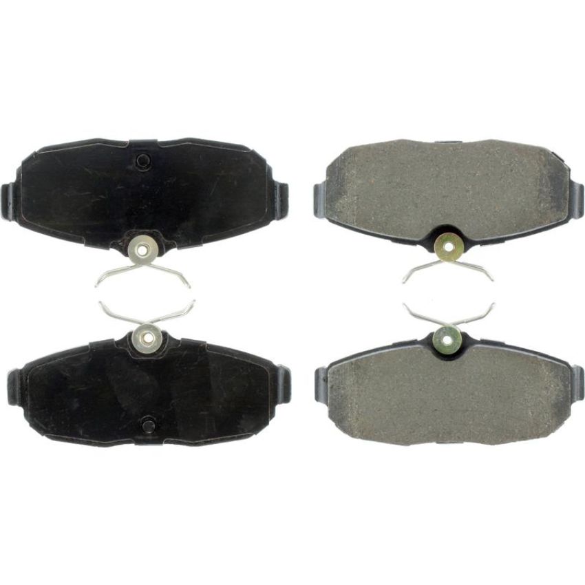 CENTRIC PARTS 105.10820 Posi Quiet Ceramic Brake Pads with Shims and Hardware