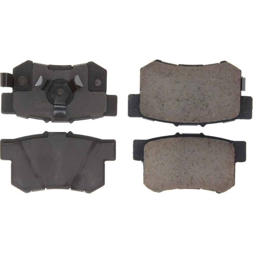 CENTRIC PARTS 105.10860 Posi Quiet Ceramic Brake Pads with Shims and Hardware