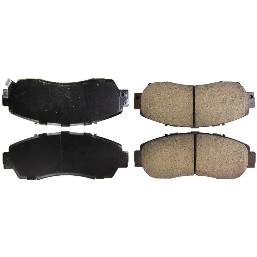 CENTRIC PARTS 105.10890 Posi Quiet Ceramic Brake Pads with Shims and Hardware