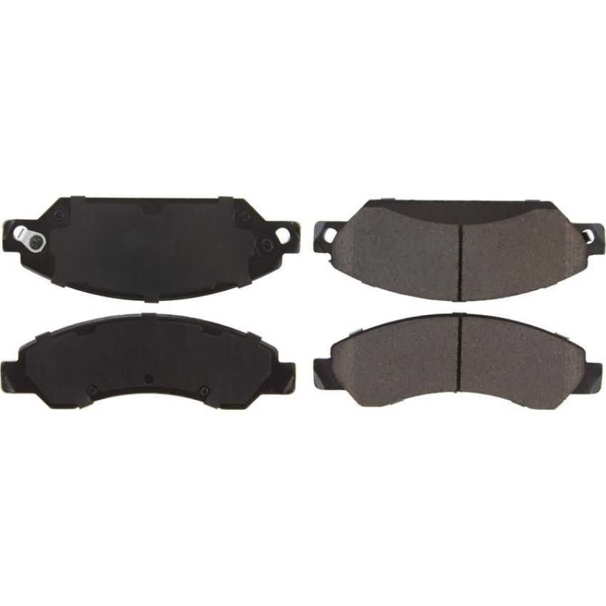 CENTRIC PARTS 105.10920 Posi Quiet Ceramic Brake Pads with Shims and Hardware