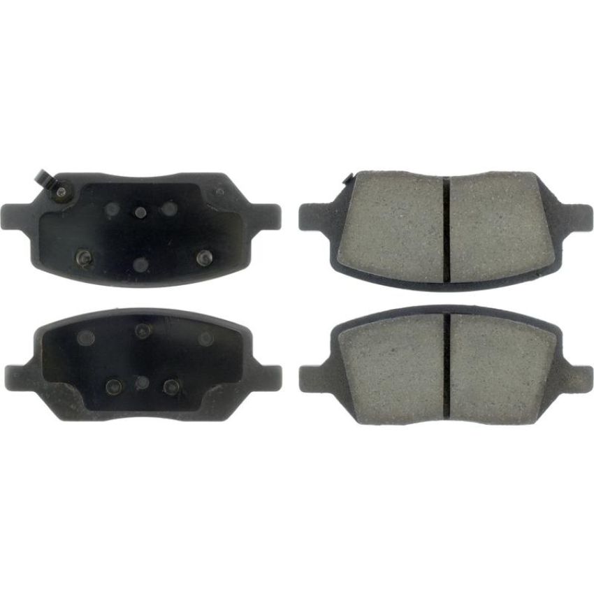 CENTRIC PARTS 105.10930 Posi Quiet Ceramic Brake Pads with Shims and Hardware