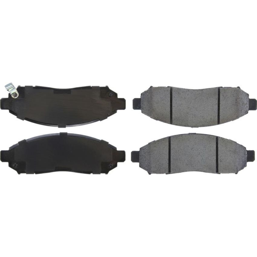 CENTRIC PARTS 105.10940 Posi Quiet Ceramic Brake Pads with Shims and Hardware