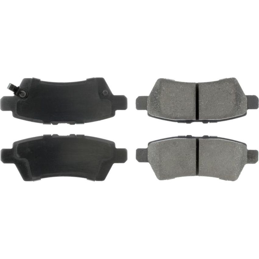 CENTRIC PARTS 105.11010 Posi Quiet Ceramic Brake Pads with Shims and Hardware