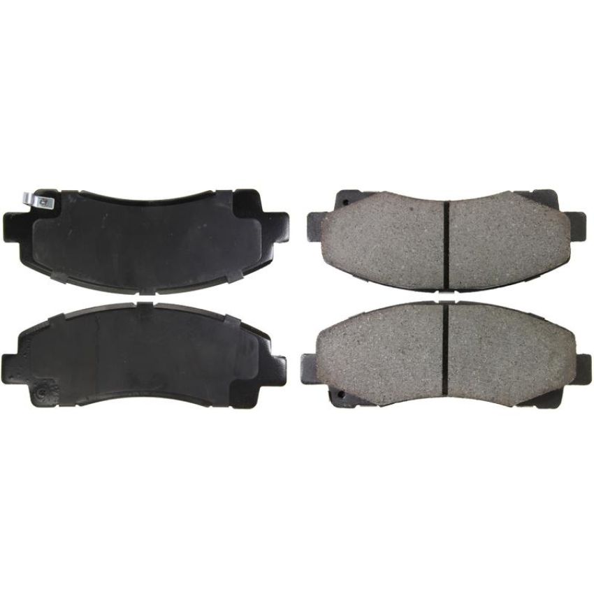 CENTRIC PARTS 105.11020 Posi Quiet Ceramic Brake Pads with Shims and Hardware