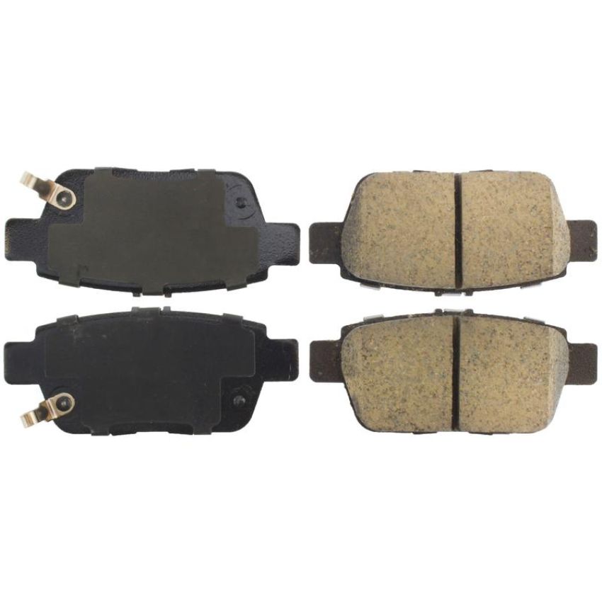 CENTRIC PARTS 105.11030 Posi Quiet Ceramic Brake Pads with Shims and Hardware