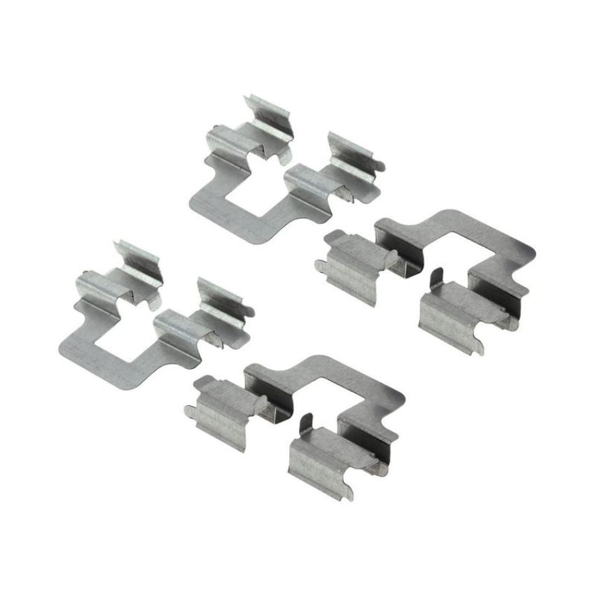 CENTRIC PARTS 105.11080 Posi Quiet Ceramic Brake Pads with Shims and Hardware