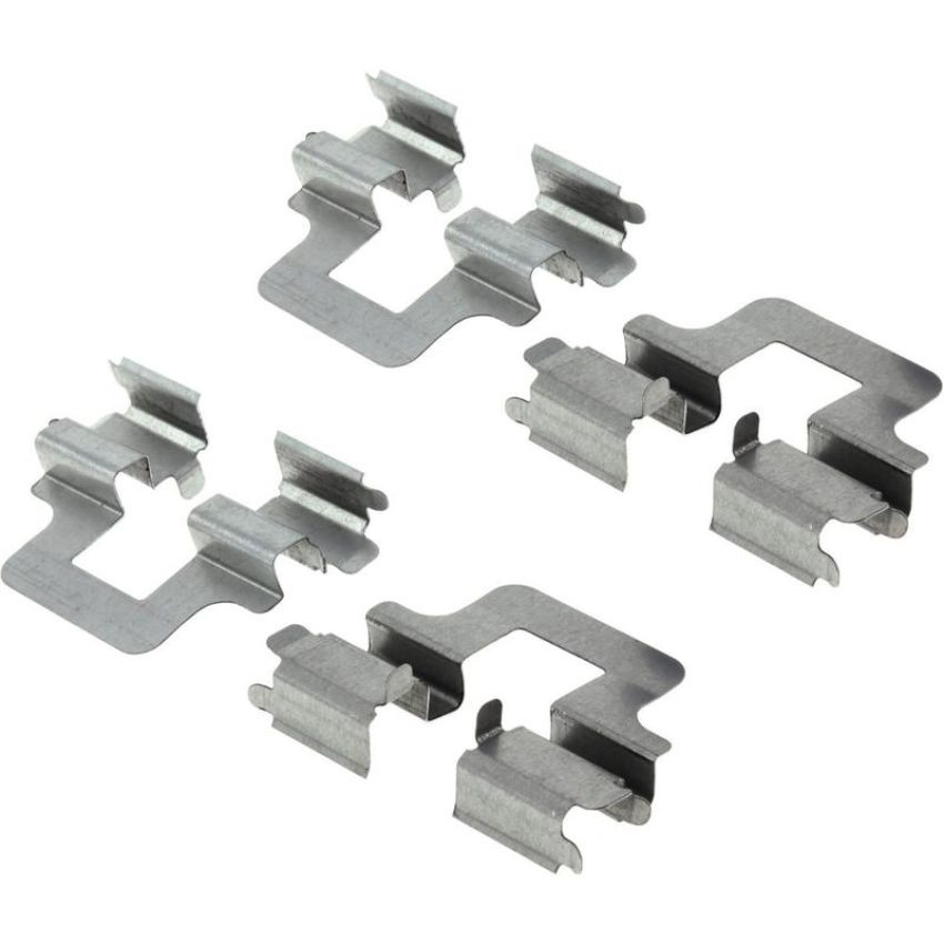 CENTRIC PARTS 105.11080 Posi Quiet Ceramic Brake Pads with Shims and Hardware