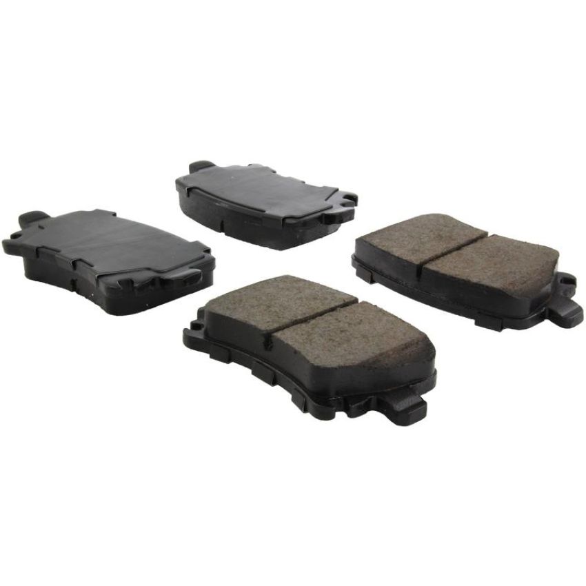 CENTRIC PARTS 105.11081 Posi Quiet Ceramic Brake Pads with Shims and Hardware