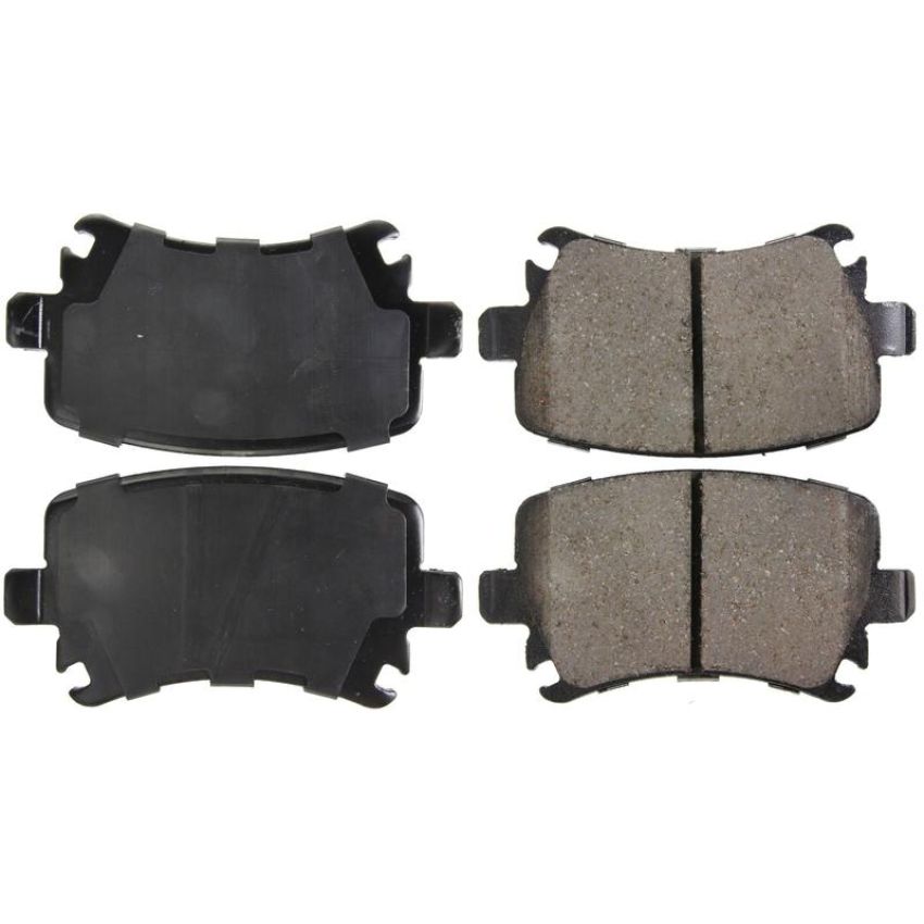 CENTRIC PARTS 105.11081 Posi Quiet Ceramic Brake Pads with Shims and Hardware
