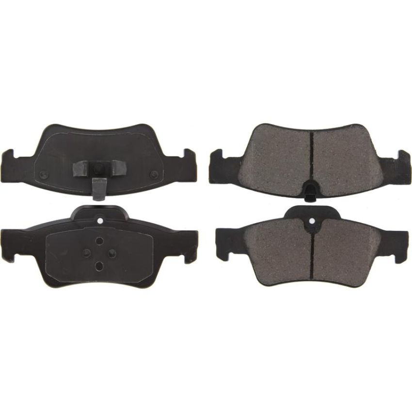 CENTRIC PARTS 105.11220 Posi Quiet Ceramic Brake Pads with Shims and Hardware