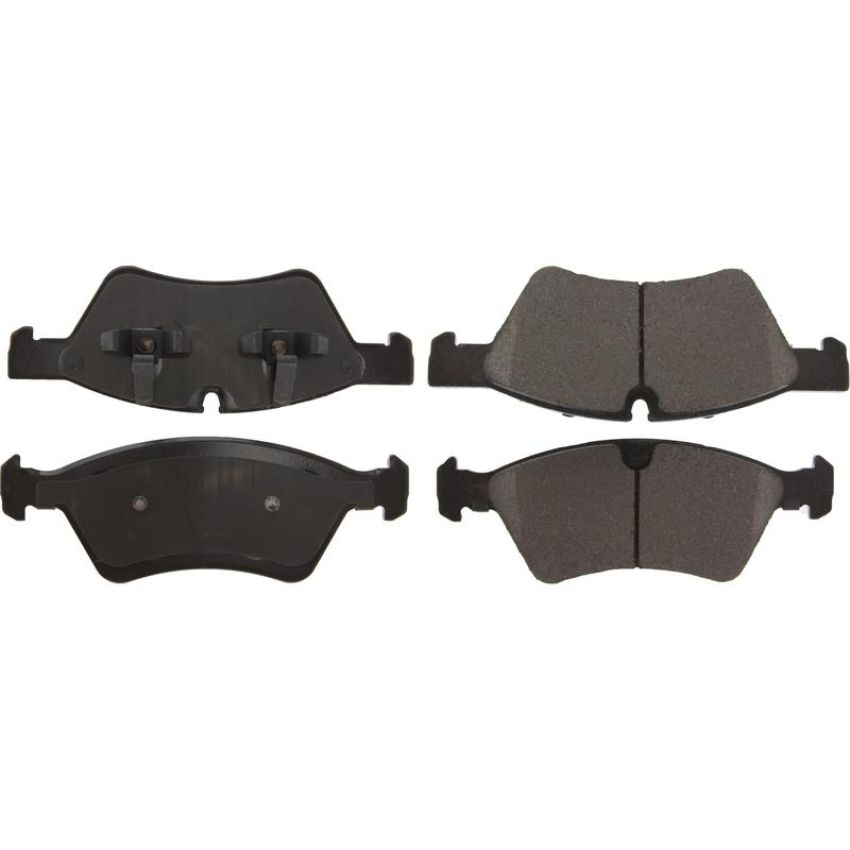CENTRIC PARTS 105.11230 Posi Quiet Ceramic Brake Pads with Shims and Hardware